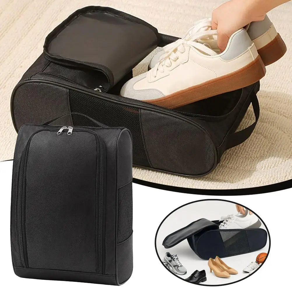 Portable Golf Shoe Bag High Quality Oxford Cloth Handbag Waterproof Dustproof Lightweight Football Tennis Shoe Storage Bag