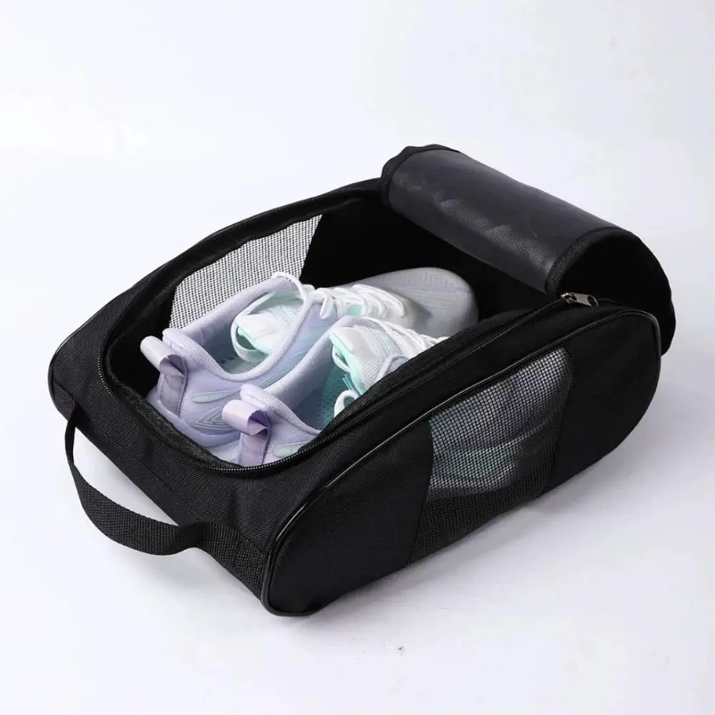 Portable Golf Shoe Bag High Quality Oxford Cloth Handbag Waterproof Dustproof Lightweight Football Tennis Shoe Storage Bag