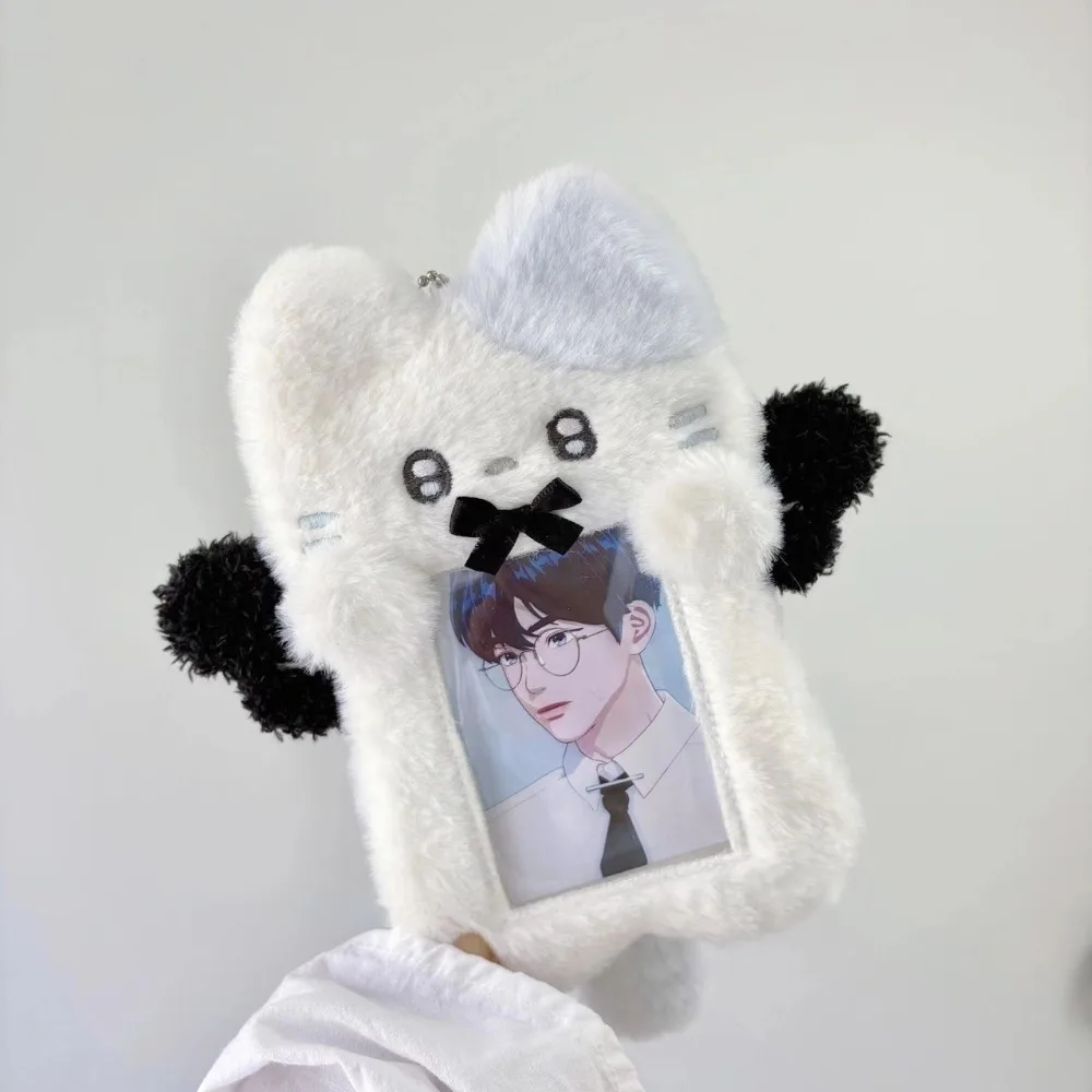 Fashion Multifunctional Photocard Case Bear/Rabbit/Chick Photo Card Holder Cute Cartoon Cards Sleeve Gift