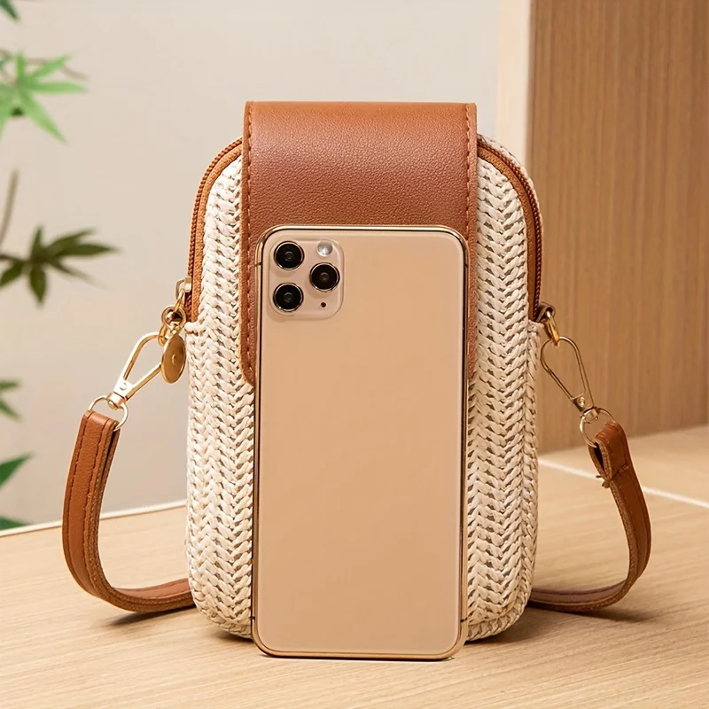 Casual Street Style Cute Mini Crossbody Phone Bag Suitable for Women Outing Party Vacation Suitable for People Over 15 Years Old