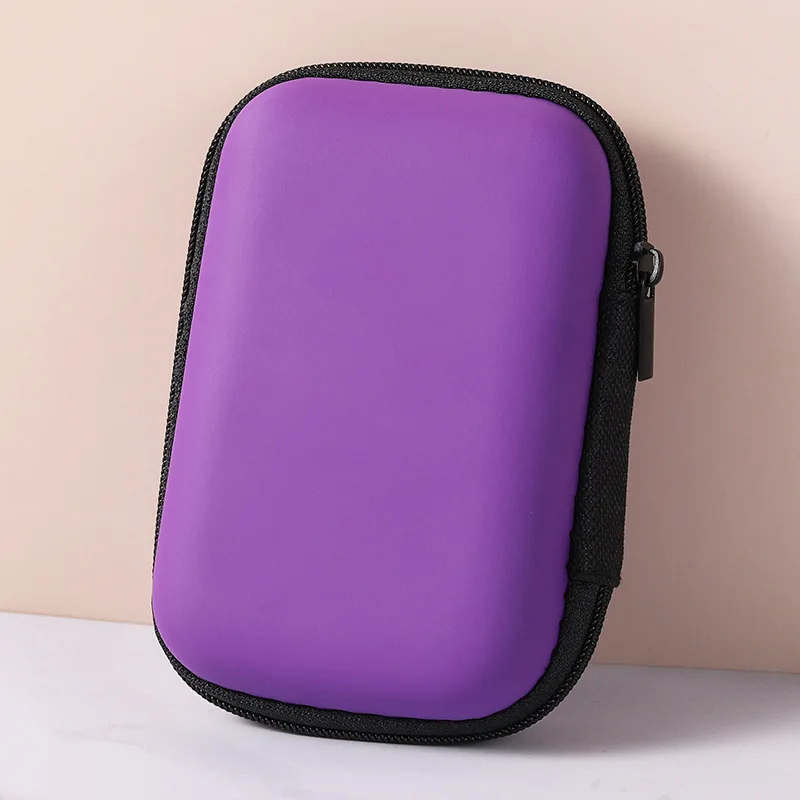 Kids Travel Zipper Hard Case for Playing Cards Board Game Cards Storage Package Mini Bag Card Holder for Fan Entertainment Adult