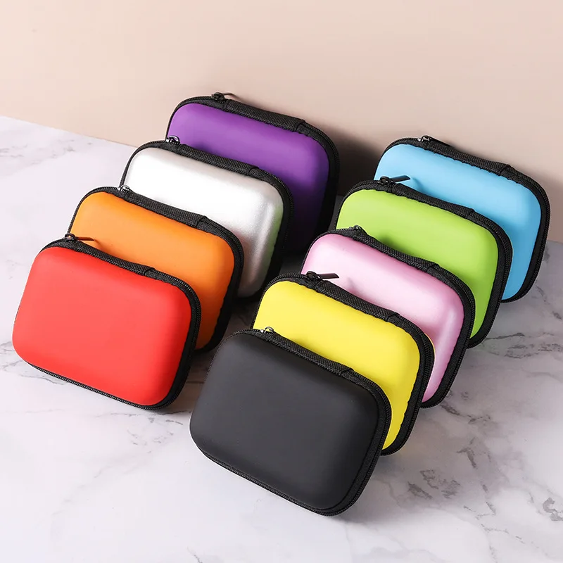 Kids Travel Zipper Hard Case for Playing Cards Board Game Cards Storage Package Mini Bag Card Holder for Fan Entertainment Adult