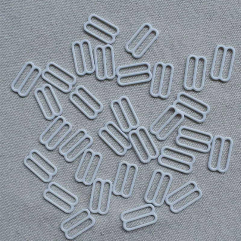 20pcs 10mm-25mm Metal Bra Strap Adjustment Buckles Underwear Sliders Rings Clips For Lingerie Adjustment DIY Accessories