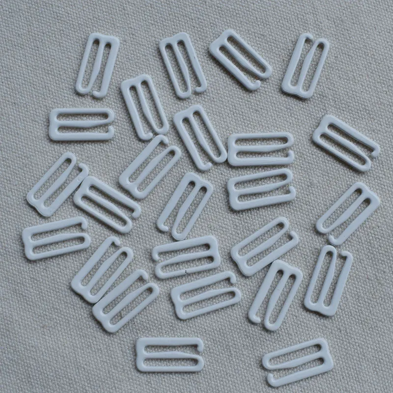 20pcs 10mm-25mm Metal Bra Strap Adjustment Buckles Underwear Sliders Rings Clips For Lingerie Adjustment DIY Accessories