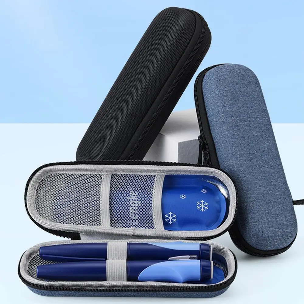 Travel Case Insulin Cooling Bag Thermal Insulated Diabetic Pocket Pill Protector Without Gel Oxford Medical Cooler Home Travel