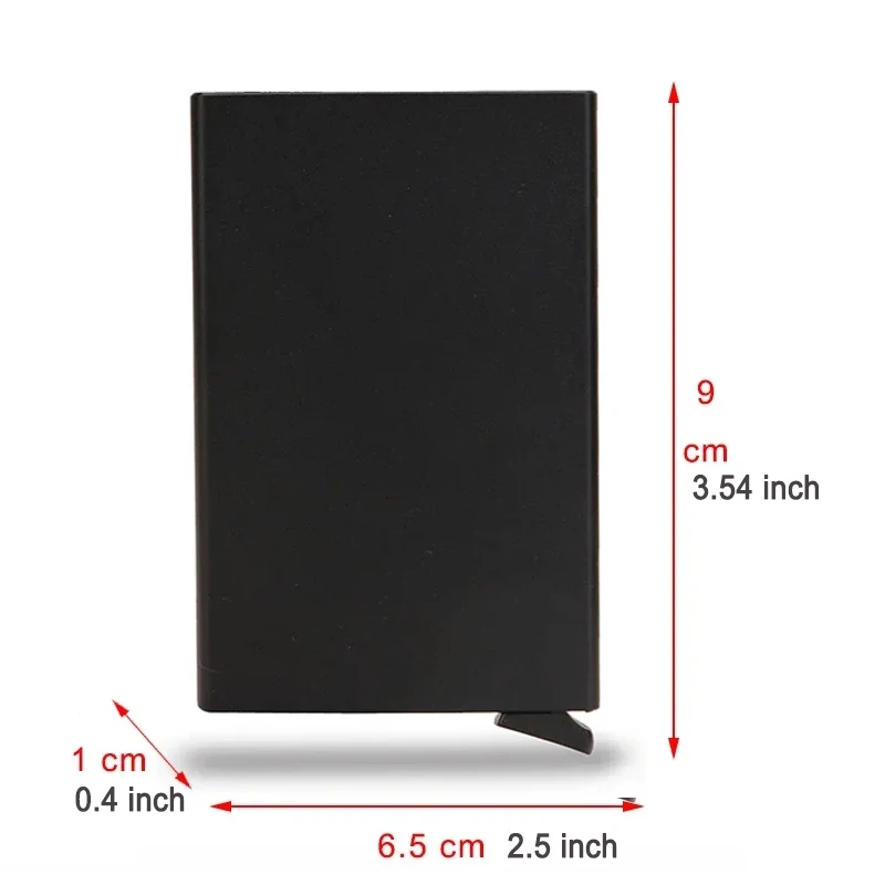 ID Bank Credit Card Holder Men's Wallet Anti Rfid Blocking Protected Magic Business Anti-theft Slim Thin Men Money CardHolder