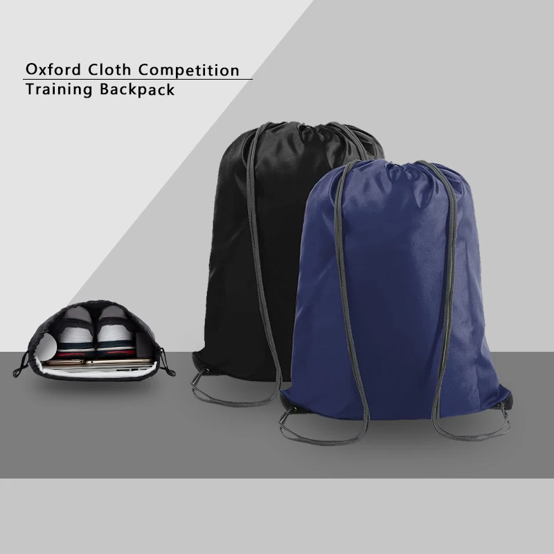 1pcs Unisex Drawstring Backpack Bulk String Sackpack for Men And Women Gym Travel Sports Water Resistant Lightweight