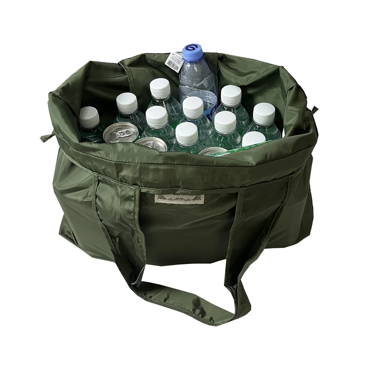Large Capacity Foldable Shopping Bag, Portable Reusable Grocery Tote, Waterproof Eco-Friendly Bag for Supermarket Travel Storage