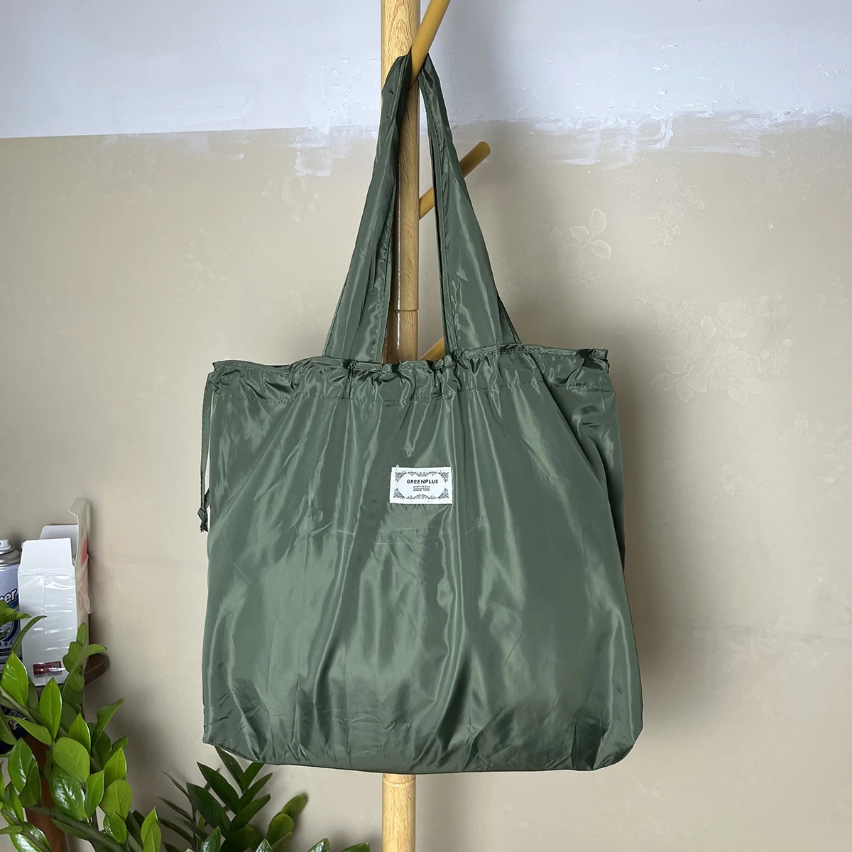 Large Capacity Foldable Shopping Bag, Portable Reusable Grocery Tote, Waterproof Eco-Friendly Bag for Supermarket Travel Storage