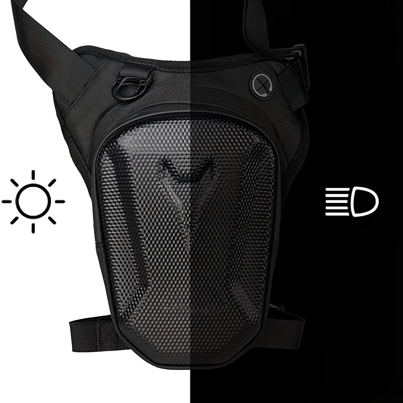 Motorcycle Leg Tank Bag Waterproof Waist Pack Crossbody Rider Biker Drop Thigh Motocross Moto Gear Men Women