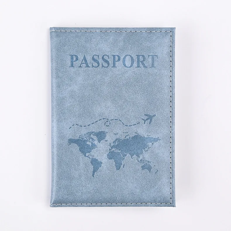 Colorful PU Passport Holder Ticket Passport Covers Travel Passport Protective Cover ID Credit Card Holder Travel Accessories