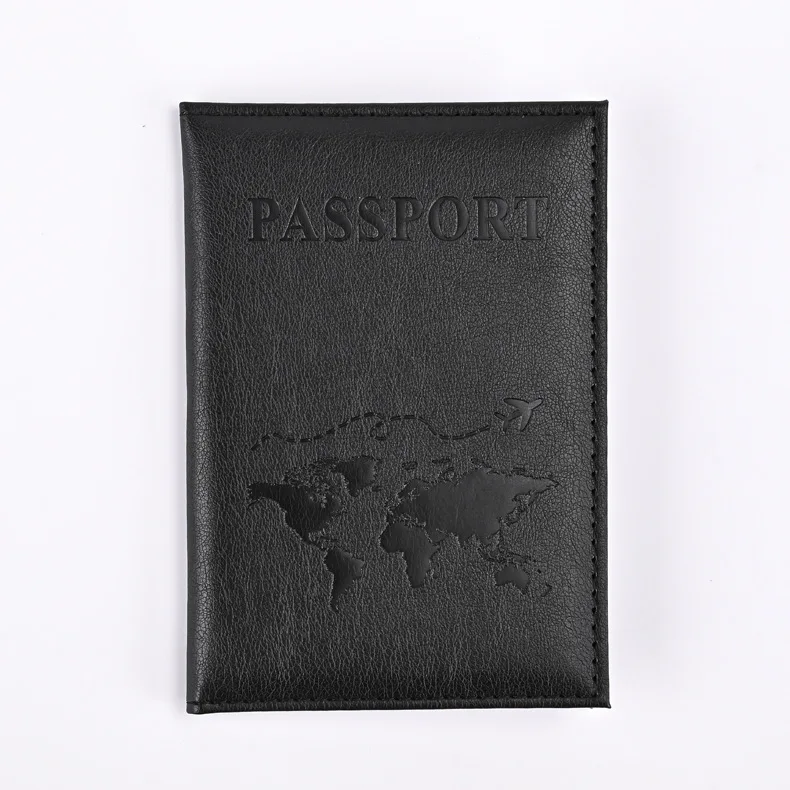 Colorful PU Passport Holder Ticket Passport Covers Travel Passport Protective Cover ID Credit Card Holder Travel Accessories