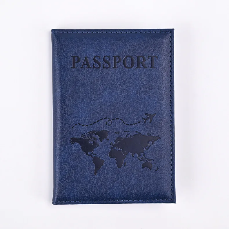 Colorful PU Passport Holder Ticket Passport Covers Travel Passport Protective Cover ID Credit Card Holder Travel Accessories
