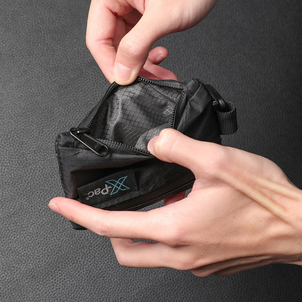 EDC 5-Pocket Multi Pouch X-PAC Wallet Small Keychain Coin Pouch with YKK Zipper EDC Pocket Organizer Utility Pouch for Cards