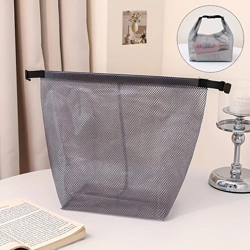 2PCS Waterproof Storage Bag Cosmetic Storage Bag Gym Swimming Clothing Storage Pouch Men Women Outdoor Travel Washing Bag
