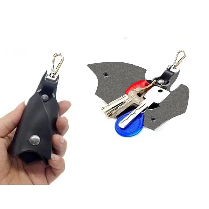 Neutral Style Men's and Women's Key Ring Pendant with Halloween Bat Wing Handmade Accessory - Simple and Unique Key Ring Accesso