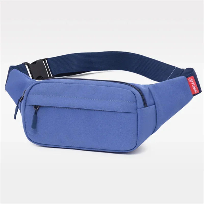 2025 Men's Sports Fanny Pack Fashion Phone Female Chest Bag Unisex Waist Bag Women Small Canvas Shoulder Casual Crossbody Bags