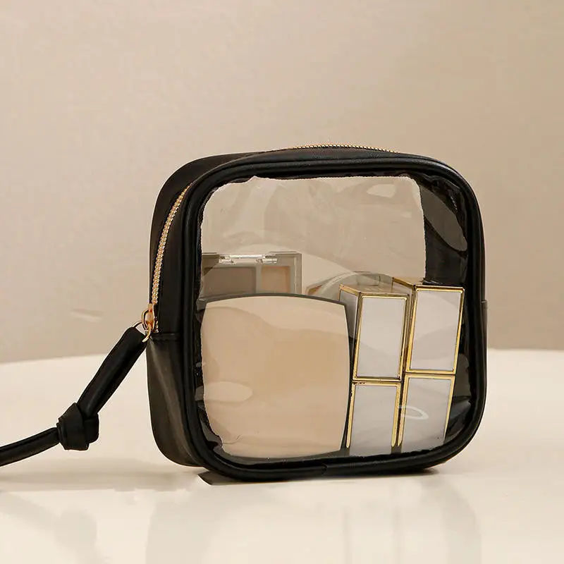 1/3PCS Waterproof Cosmetic Bag Portable Portable Cosmetic Storage Bag Large Capacity PVC Transparent Wash Bag Travel Storage Bag