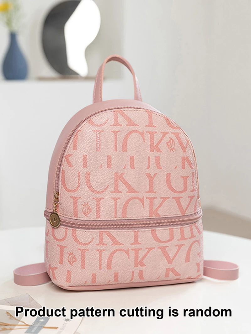 Mini Backpack Fashion Retro Crossbody Bag Small Cute Purse Leather PU Little Backpack for Women Trip Travel Outting Bag