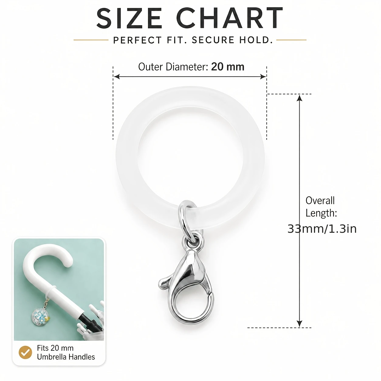 10/20Pcs O-Ring Lobster Clasp Set, DIY Jewelry Accessories for Umbrellas, Keychains, Bag Charms & Bracelets