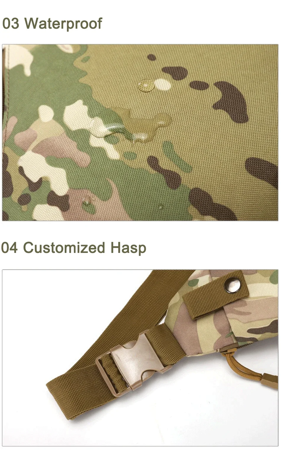 DIENQI Anti-theft Men Chest Bag Waterproof Chest Pack Travel Personal Pocket Tactical Male Sling Bag Chest Cross Body Bag Pauch
