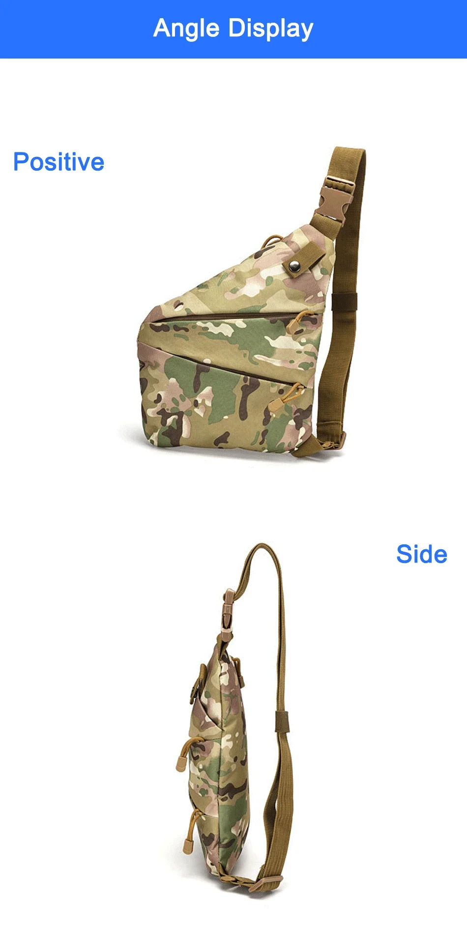 DIENQI Anti-theft Men Chest Bag Waterproof Chest Pack Travel Personal Pocket Tactical Male Sling Bag Chest Cross Body Bag Pauch