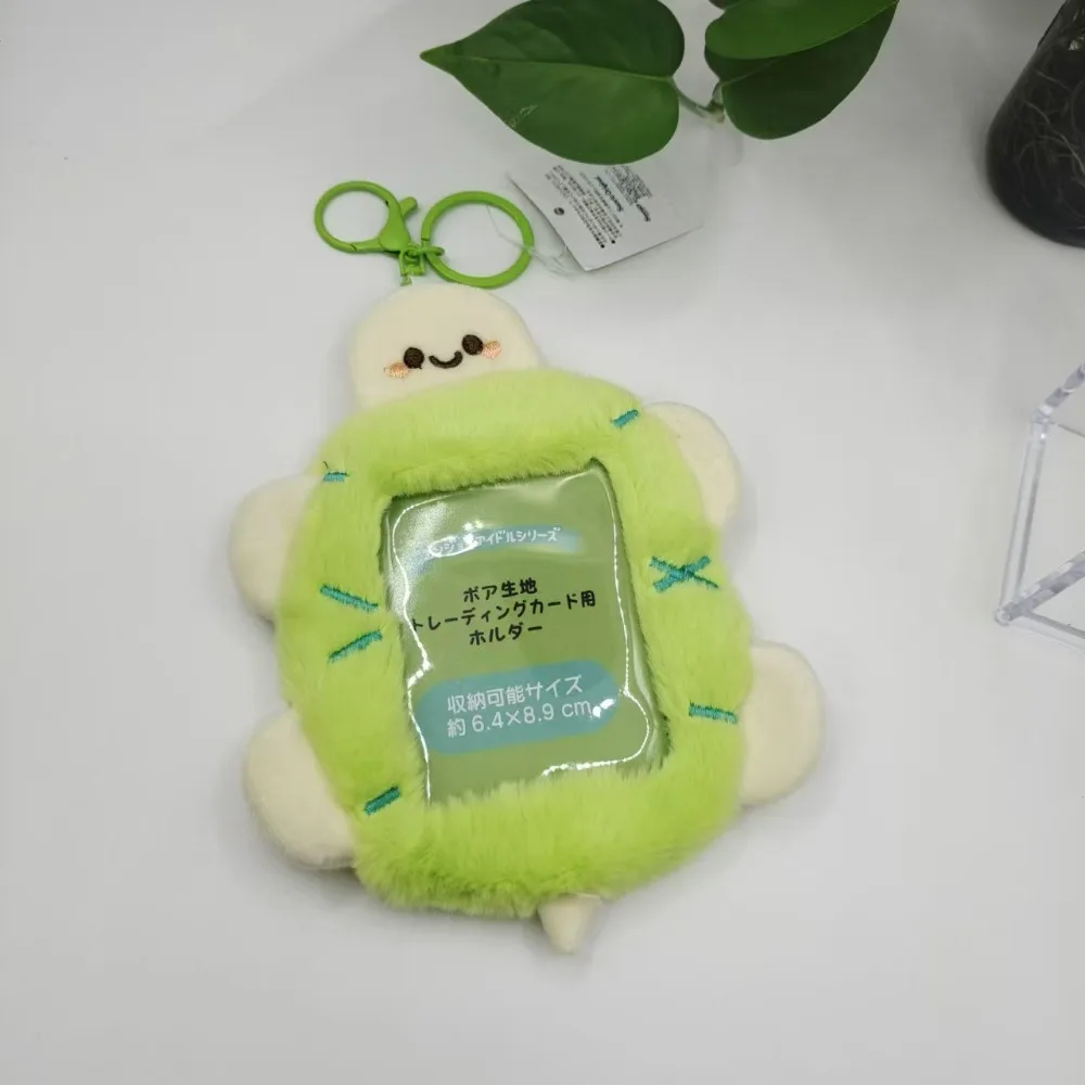 New Cartoon Photocard Holder Cute Student Card Holder Keychain Pendant School Stationery