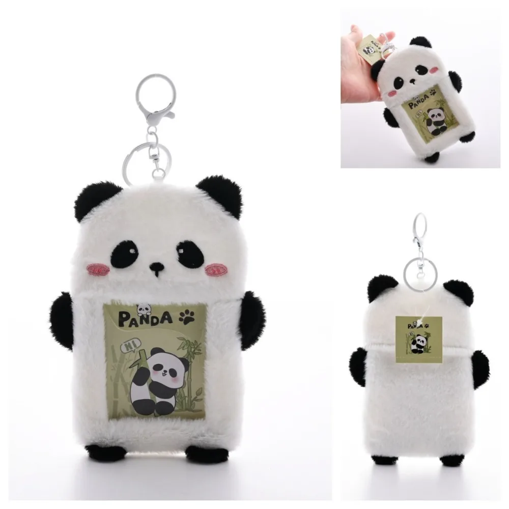 New Cartoon Photocard Holder Cute Student Card Holder Keychain Pendant School Stationery