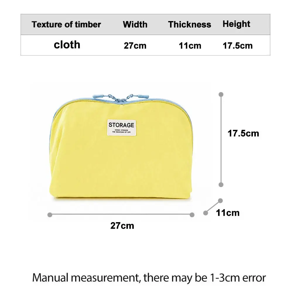 Travel Organizer Bag Large Capacity Underwear Storage Pouch Portable Cosmetic Makeup Case Toiletry Bag for Women