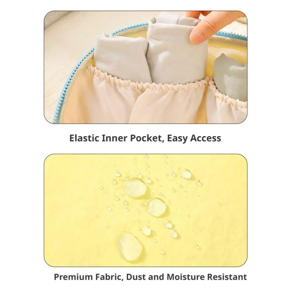 Travel Organizer Bag Large Capacity Underwear Storage Pouch Portable Cosmetic Makeup Case Toiletry Bag for Women