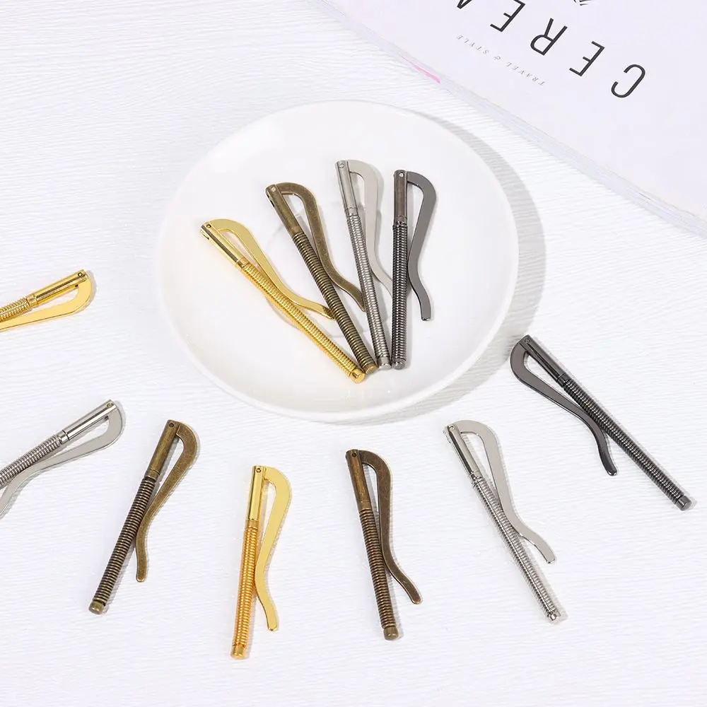 Durable Replace Parts Metal Simple Cash Holder Money Clip Spring Clamp Bar Wallet