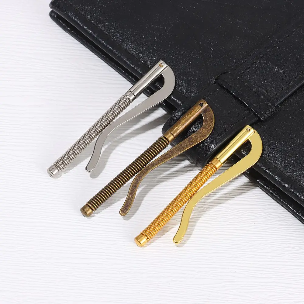 Durable Replace Parts Metal Simple Cash Holder Money Clip Spring Clamp Bar Wallet
