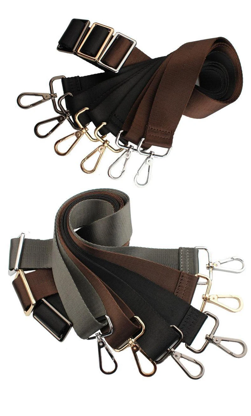 80-140CM Replacement Shoulder Bag Strap For Briefcase Men Crossbody Shoulder Bags Strap Adjustable Black Women Bag Accessories