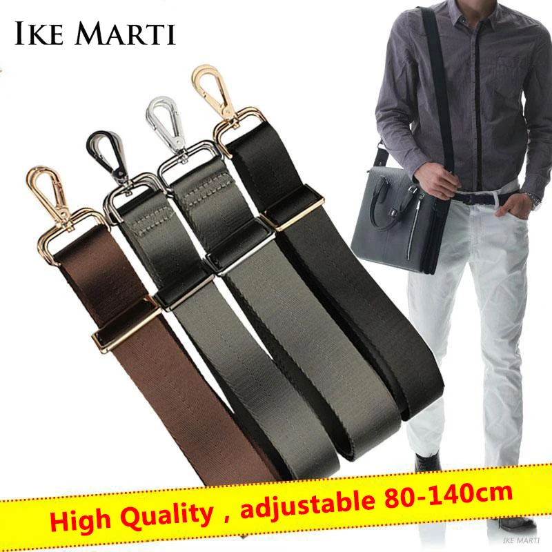 80-140CM Replacement Shoulder Bag Strap For Briefcase Men Crossbody Shoulder Bags Strap Adjustable Black Women Bag Accessories