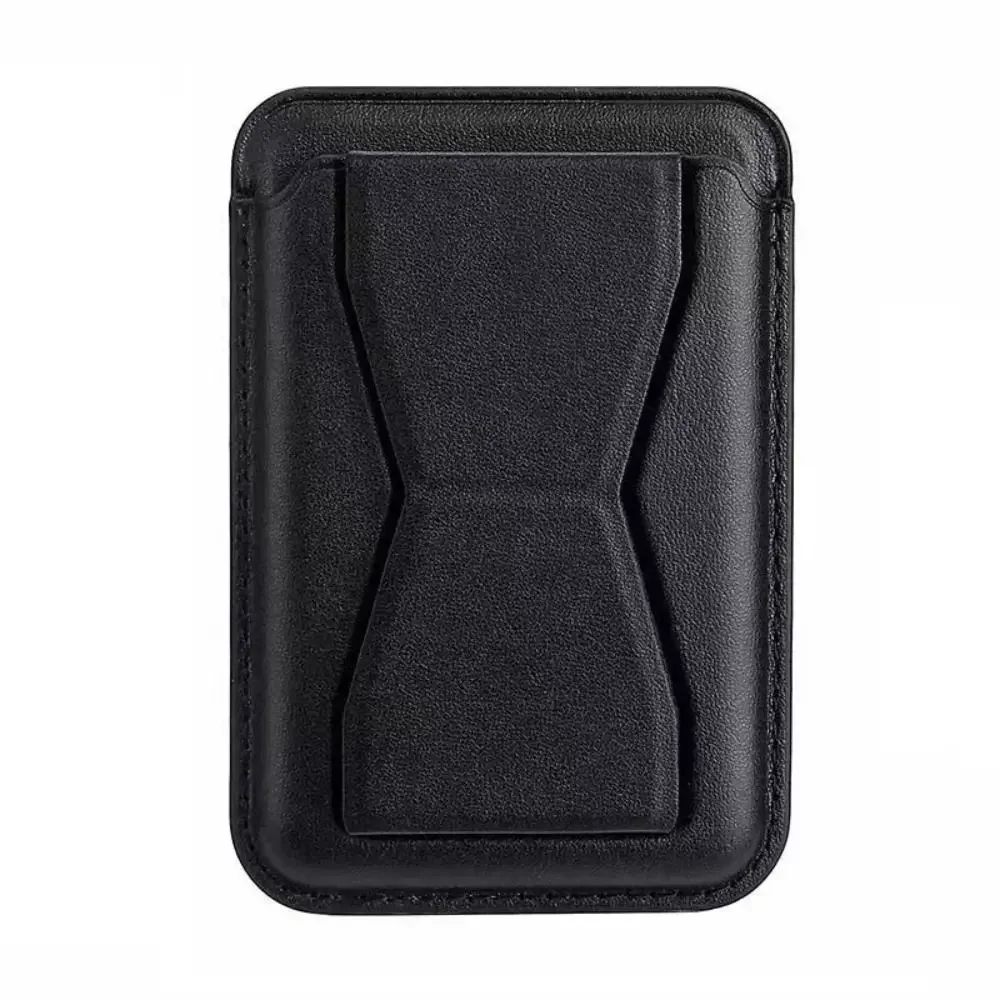 Anti-theft Leather Card Bag for Magsafe Wallet Phone Card Holder Safety Accessories Wallet Case for Apple 16 15 14 13 Pro Max