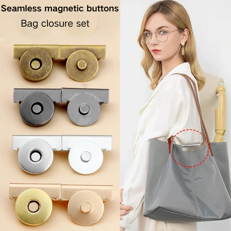 DIY Wallet Making Seamless Installation Clips, Professional Fast Fixing Clips for Clothing, Bags, and Curtains, Multi-Color DIY Craft Accessories, Durable Metal Decorative Clips, Sewing Enthusiast Material Kit