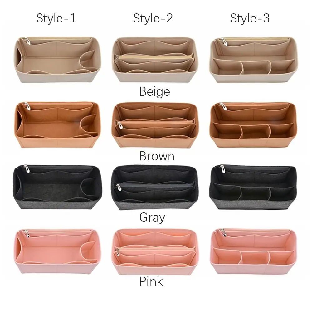 Felt Handbag Insert Bag Durable Storage Organization Internal Bag Bag Support Portable Bag Organiser for For Liz Visetos