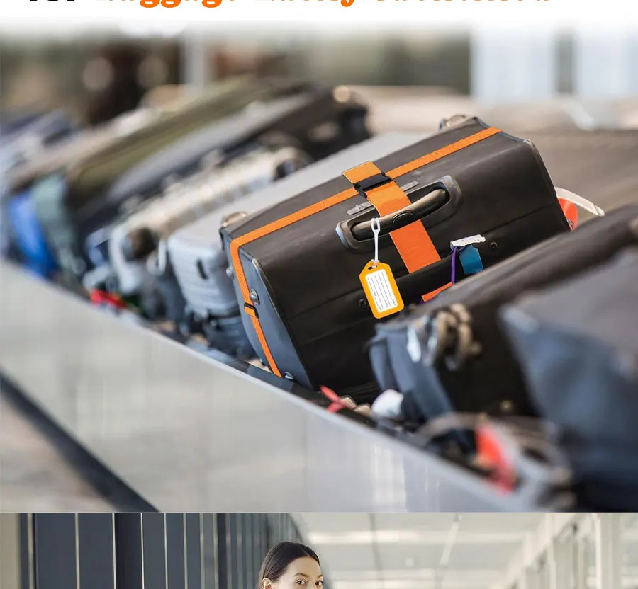 1 Piece Luggage Strap for Suitcases TSA-Approved Bundling Packing Belt Suitcase Easily Identified Travel Belts Bag Accessories