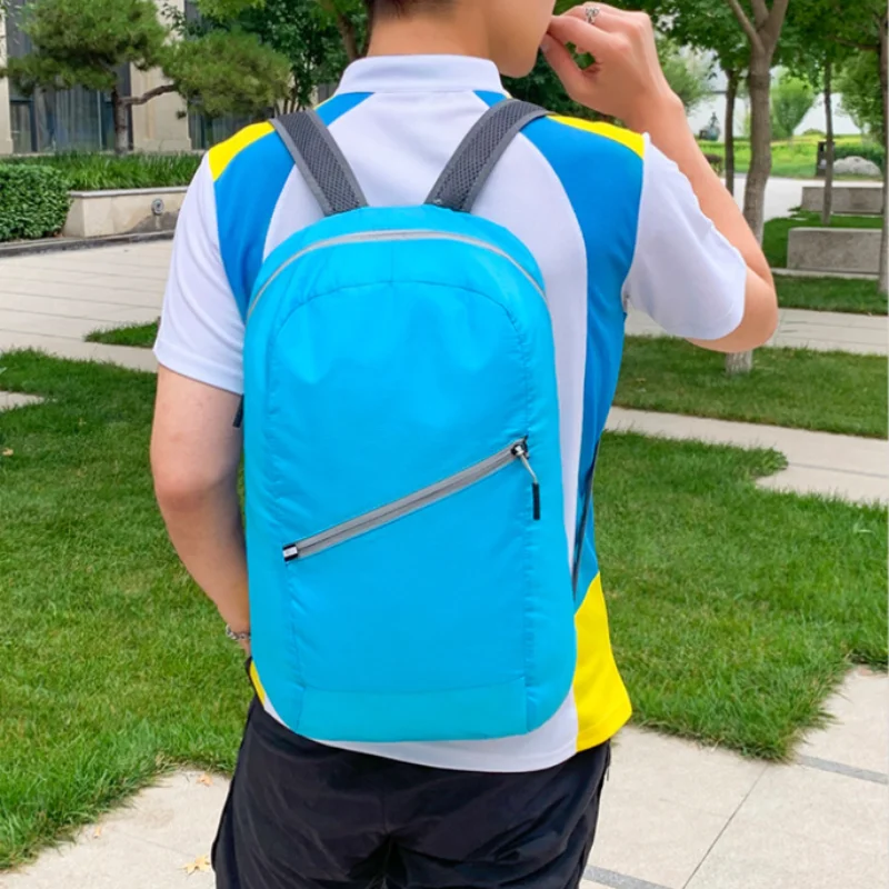 Portable Foldable Travel Backpack Light Sports Backpack Multifunctional Outdoor Mountaineering Bag Unisex Waterproof Backpack