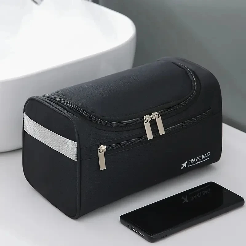 NEW Leather Toiletry Bag for Men Women Dopp Kit Mens Hanging Toiletry Bag Travel Bag for Traveling Large Cosmetic Bag for T