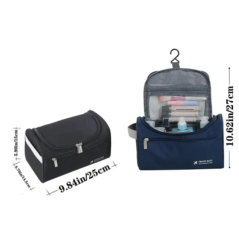NEW Leather Toiletry Bag for Men Women Dopp Kit Mens Hanging Toiletry Bag Travel Bag for Traveling Large Cosmetic Bag for T