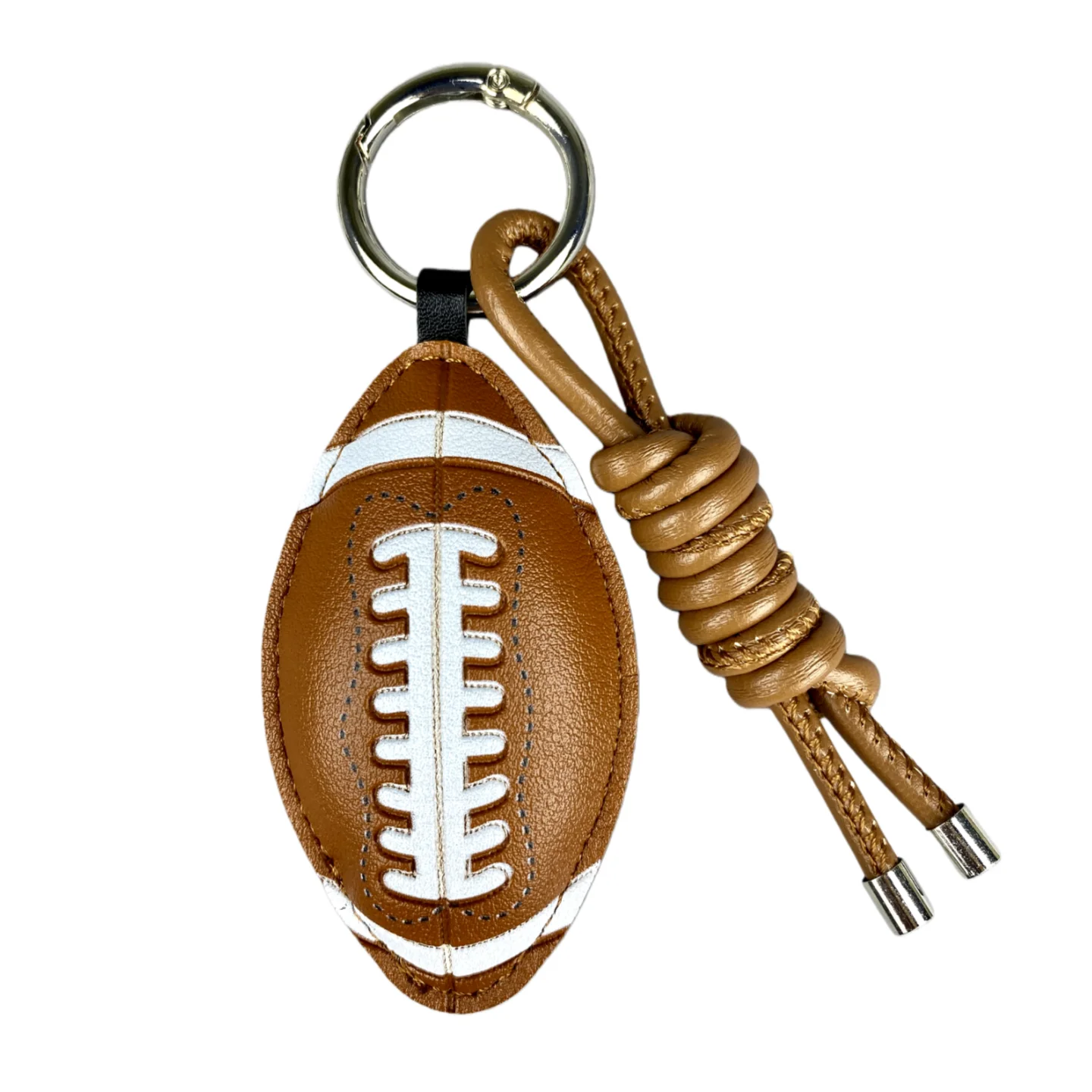 Chill Vibes Only: PU Leather Keychain Set for a Casual Lifestyle. Features Relaxing Charms like Coffee, Sports, Travel-Gifts