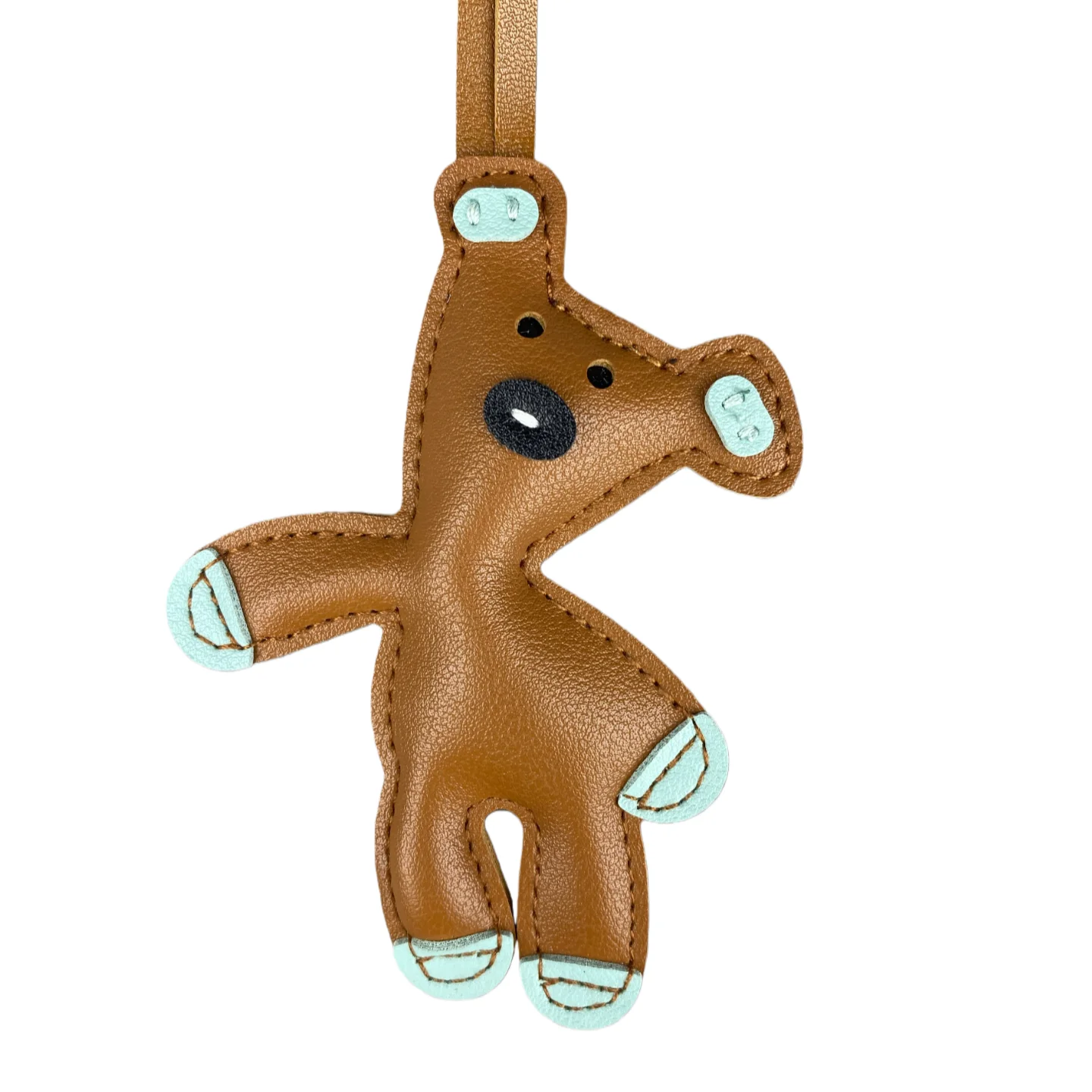 Chill Vibes Only: PU Leather Keychain Set for a Casual Lifestyle. Features Relaxing Charms like Coffee, Sports, Travel-Gifts