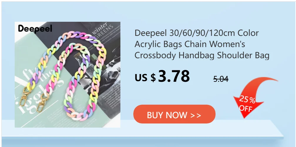 1Pc Deepeel 3.8cm Canvas Cotton Bags Strap 80-130cm Adjust Webbing Handbag Crossbody Replacement Shoulder Straps Bag Accessories