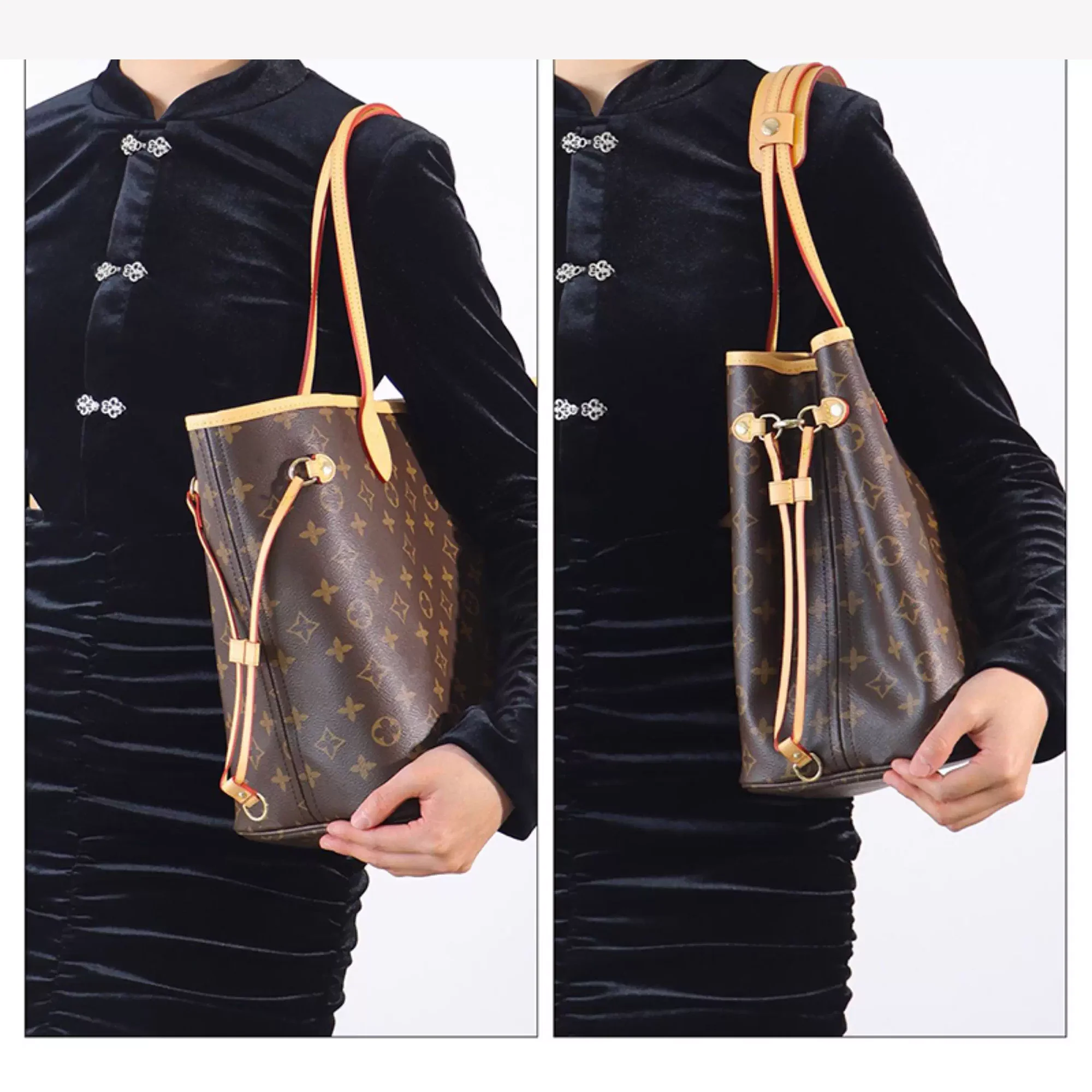 Pressure Reducing Shoulder Pad for NEVERFULL Handled Bag Modified Shoulder Strap, Detachable Non-slip Shoulder Pad Accessories