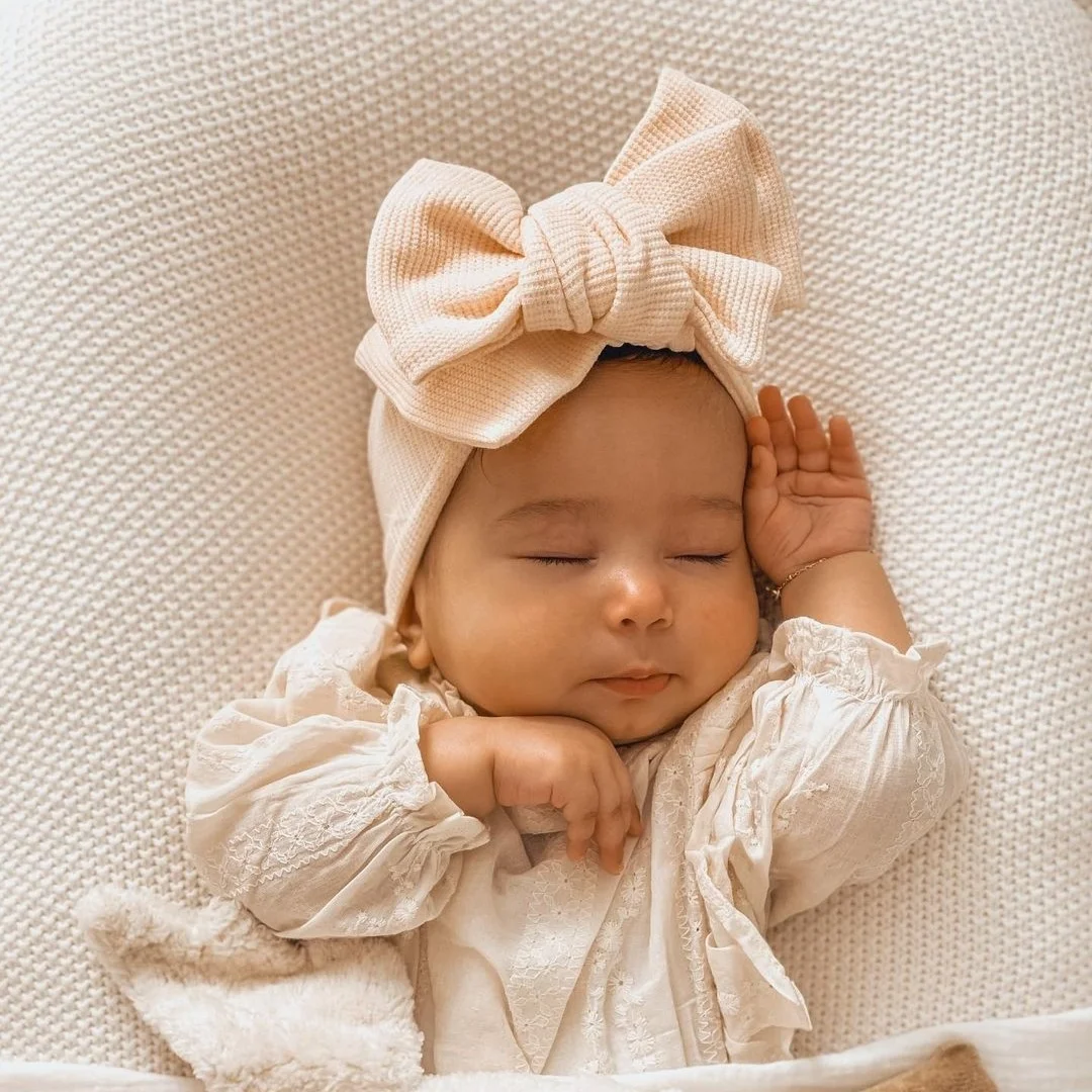 Baby Headband Newborn Baby Hair Accessories for Kids Headwear Baby Bow for Child Bowknot Turban for Babies Elastic Headwrap