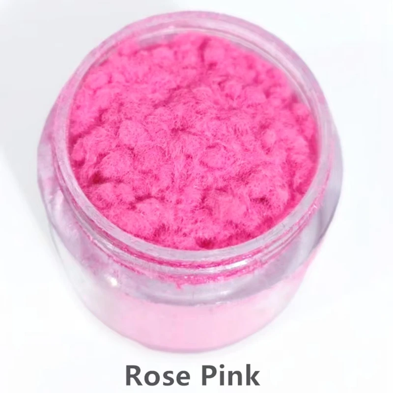 12 Colors Winter Nail Velvet Powder DIY Nail Art Decorations Fluffy Nail Glitter Dust DIY Design Christmas Pigment 10g In Bottle
