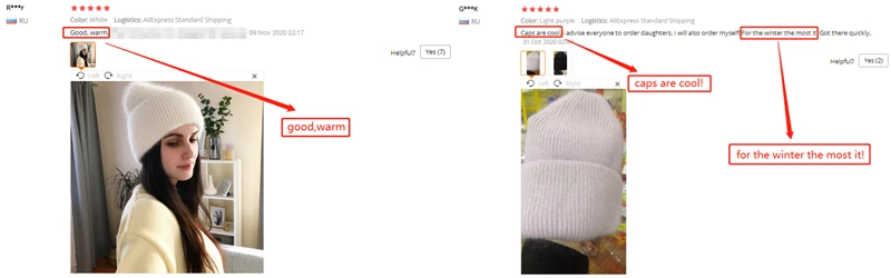Casual Winter Hat for Women Real Rabbit Fur Beanie Ladies Fall Cashmere Hats Three Fold Thick Knitted Girls Skullies Beanies Cap