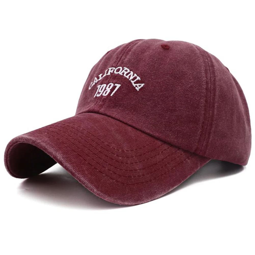 2023 New Vintage California 1987 Embroideried Basebal Cap Hip Hop Adjustable Black Cotton Dad Hats for Men Gorras Hombre Beisbol