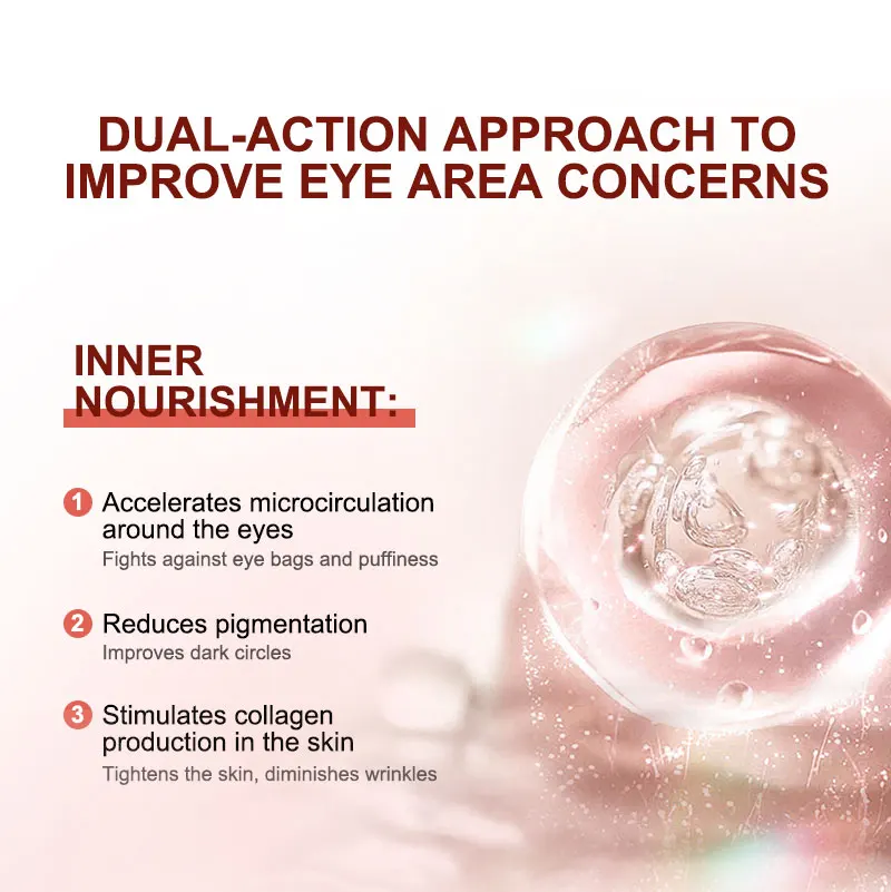 Astaxanthin Dark Circles Remover Eye Bags Eye Cream Anti Wrinkle Firmness Moisturizing Eyes Serum Skin Care Beauty Products